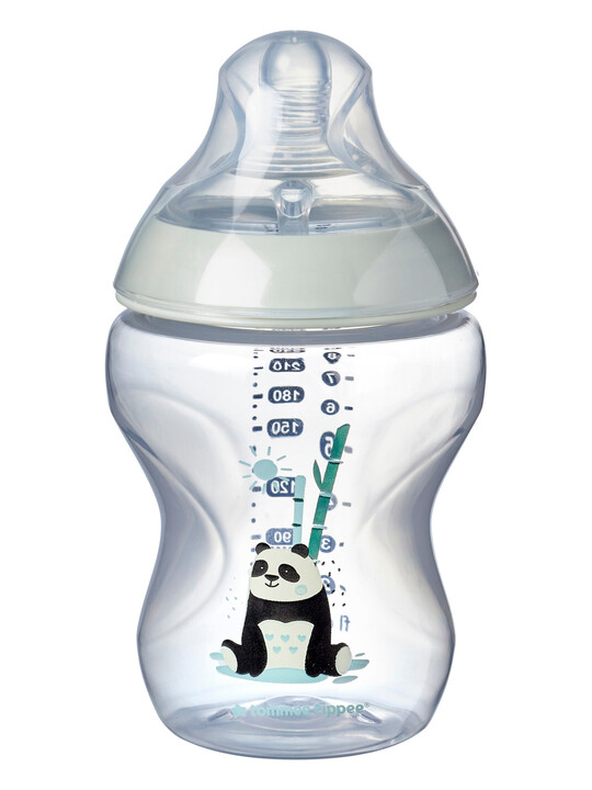 Tommee Tippee Closer to Nature Feeding Bottle, 260ml x 6 - Girl image number 3